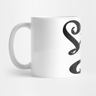 Surf Culture Lettering Mug